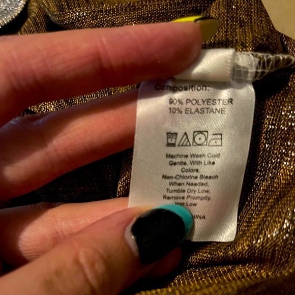 Sexy Backless Silver Mini Dress - Picture 11 of 12